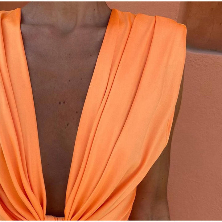 Isabella | Abendkleid für Damen mit tiefem Ausschnitt