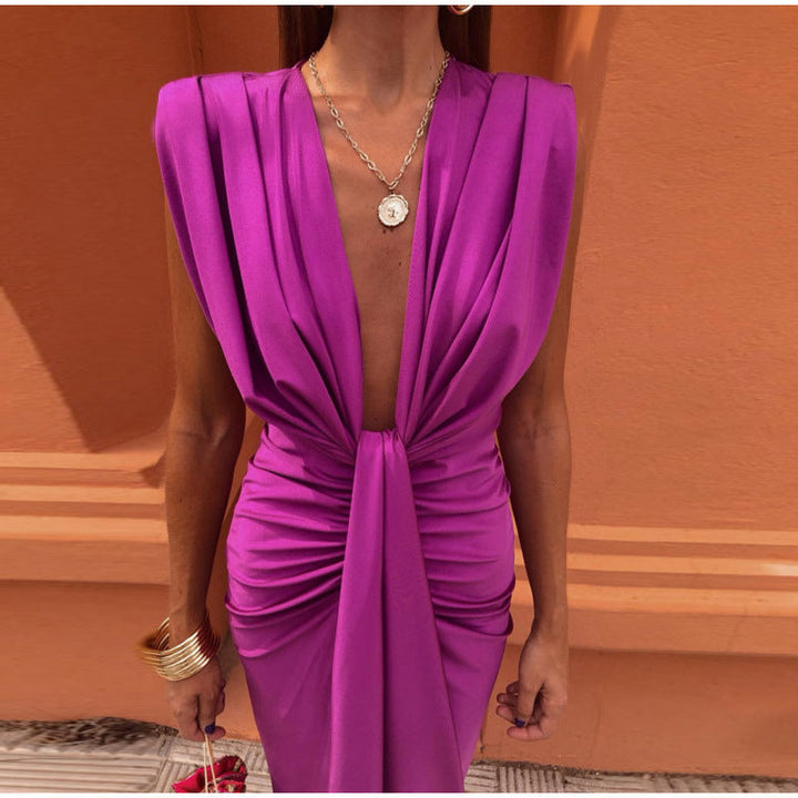 Isabella | Abendkleid für Damen mit tiefem Ausschnitt