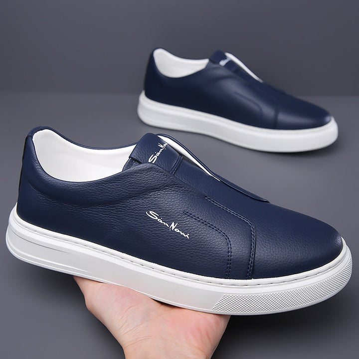 Harbour Casual Slip-On Sneakers für Herren mit flachem Absatz