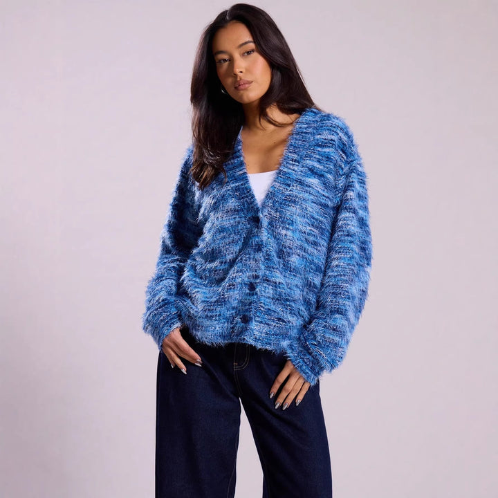 Damen Langarmpullover Oversized
