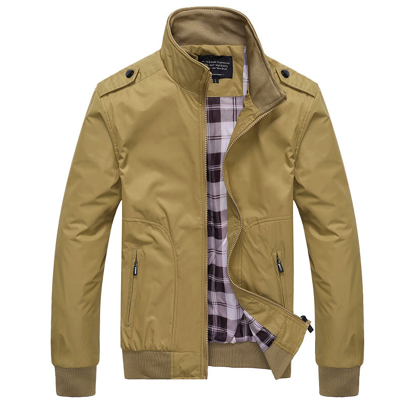 Herren Jacke Langarm mit Taschen