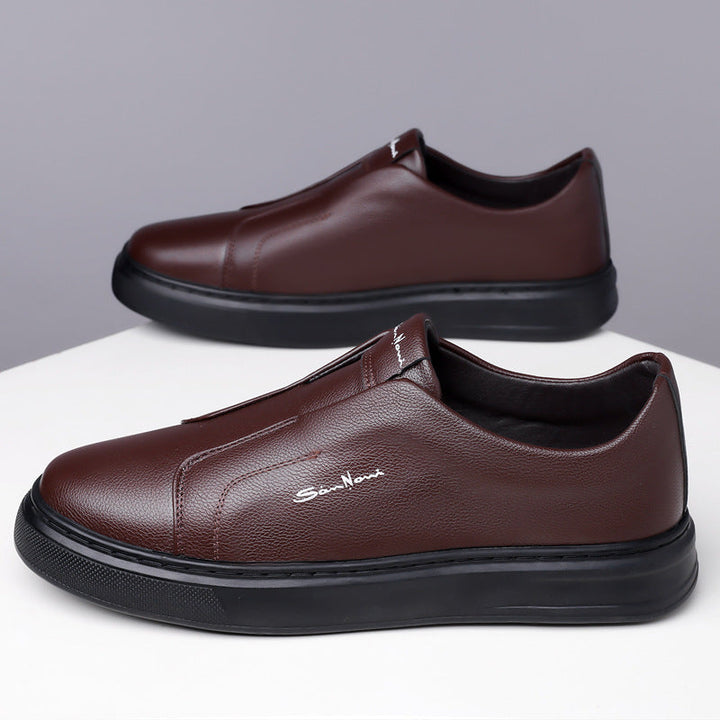 Harbour Casual Slip-On Sneakers für Herren mit flachem Absatz