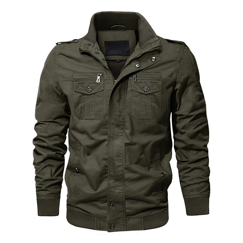 Herren Jacke mit Taschen, Langarm