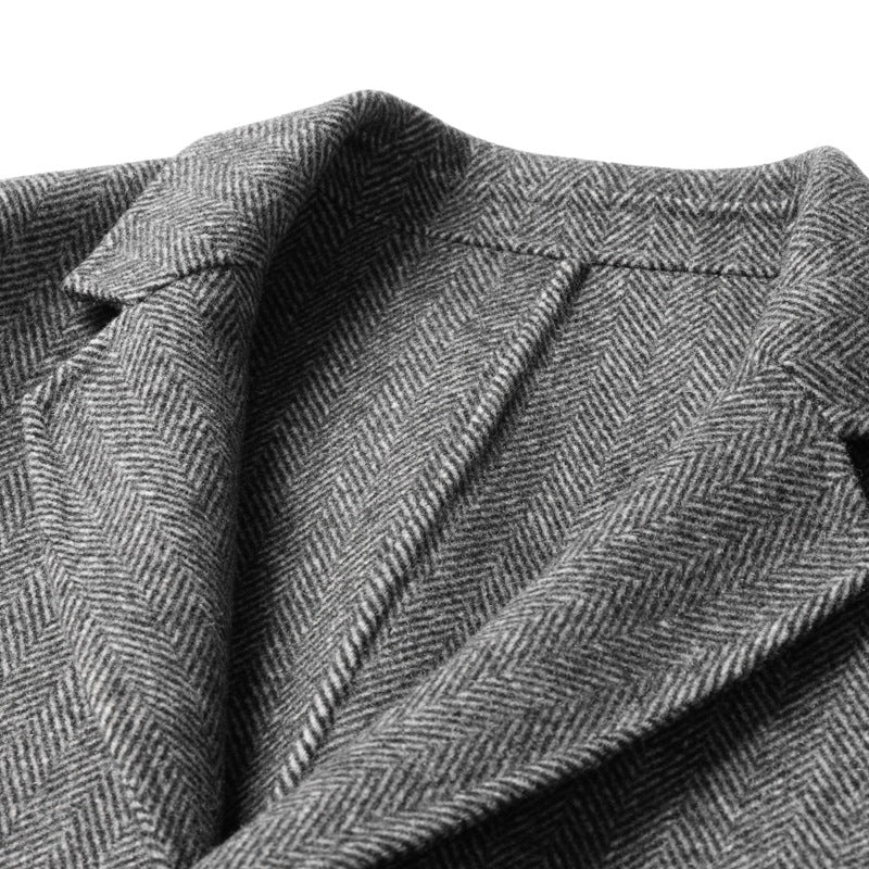 Herren Blazer mit Taschen und Knöpfen