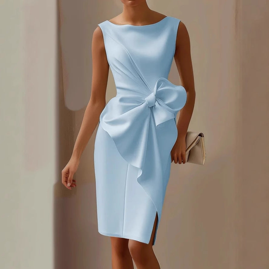 Quinn | Stylisches ärmelloses Kleid für Damen mit V-Ausschnitt