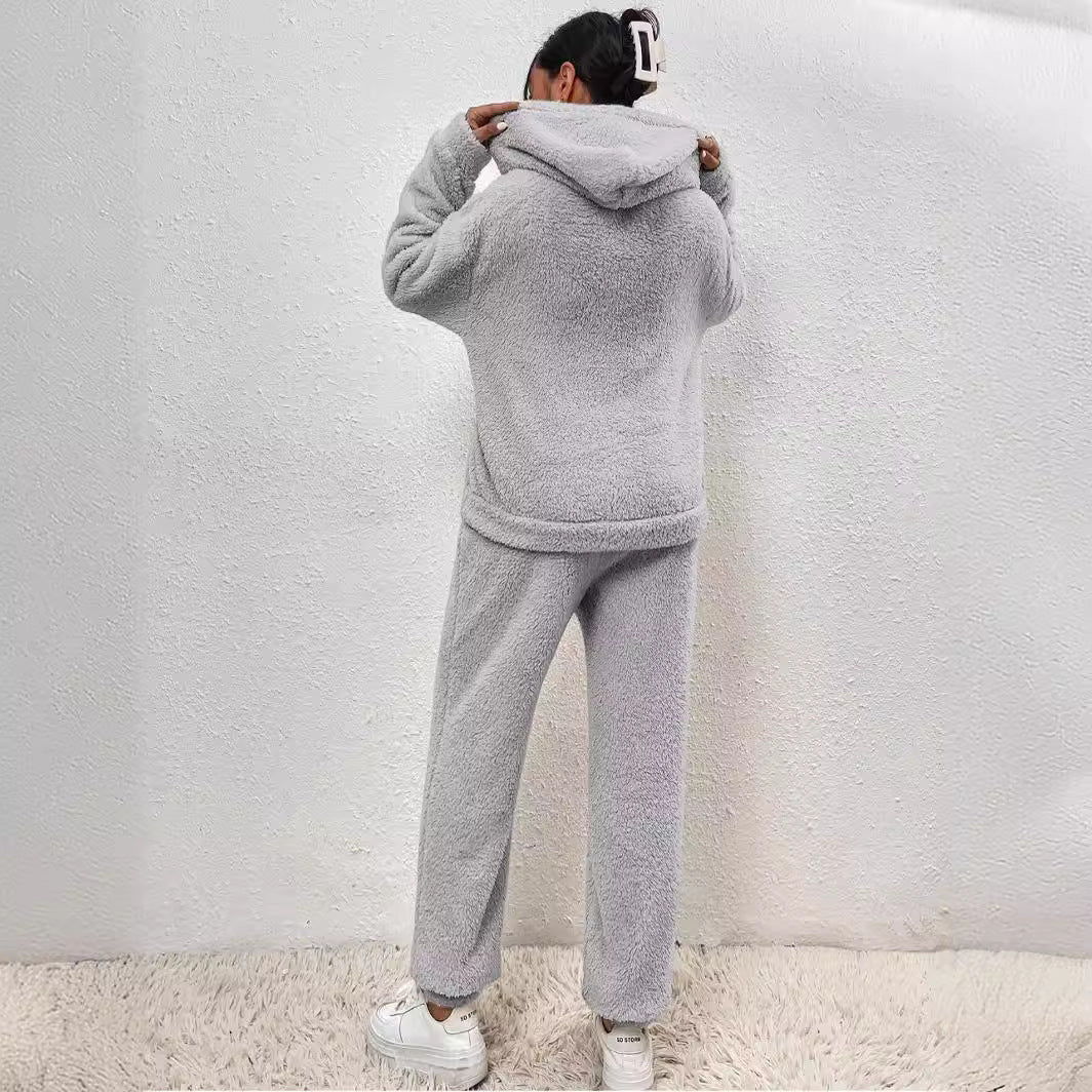 Marlene | Set lounge da donna con pantaloni da jogging e felpa con cappuccio oversize