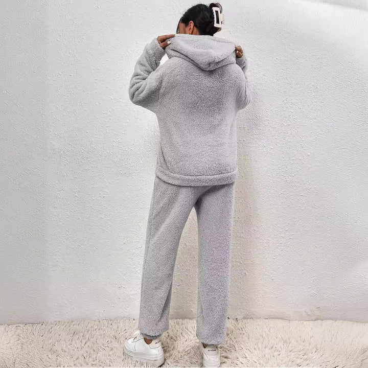 Marlene | Set lounge da donna con pantaloni da jogging e felpa con cappuccio oversize