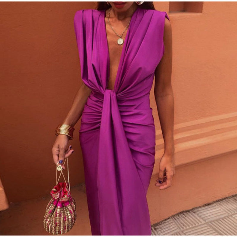 Isabella | Abendkleid für Damen mit tiefem Ausschnitt