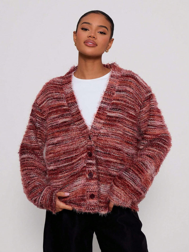 Damen Langarmpullover Oversized