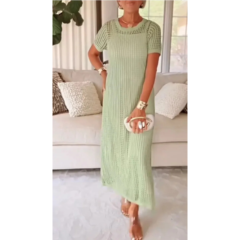 Bethany Cut-Out Maxi-Kleid für Damen mit kostenlosem Unterkleid