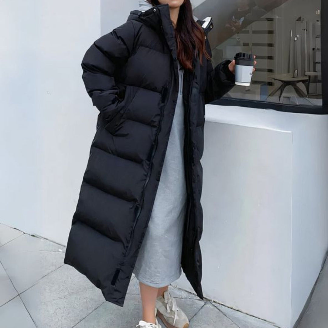Olivia | Wasserdichte Jacke für Damen mit Rundhalsausschnitt und langen Ärmeln