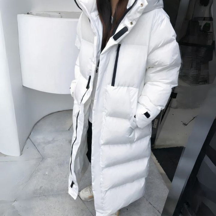 Olivia | Wasserdichte Jacke für Damen mit Rundhalsausschnitt und langen Ärmeln