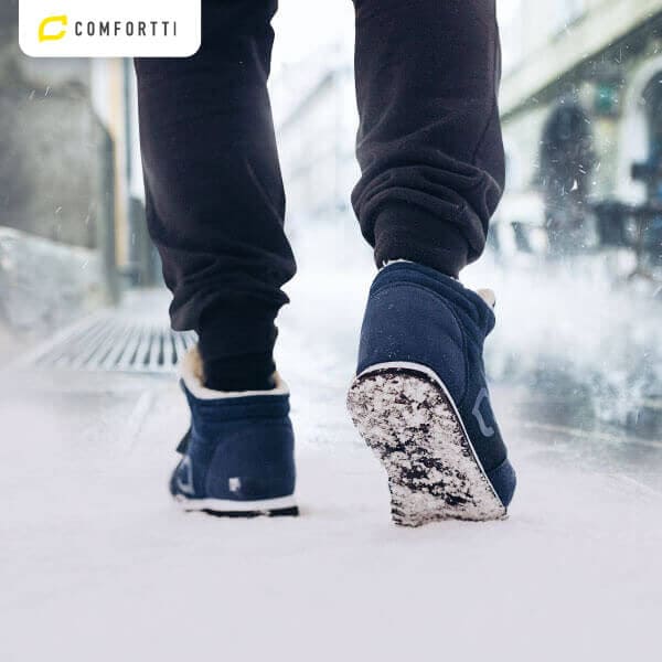 Snugg | Gemütliche Herren-Schuhe mit flachem Absatz