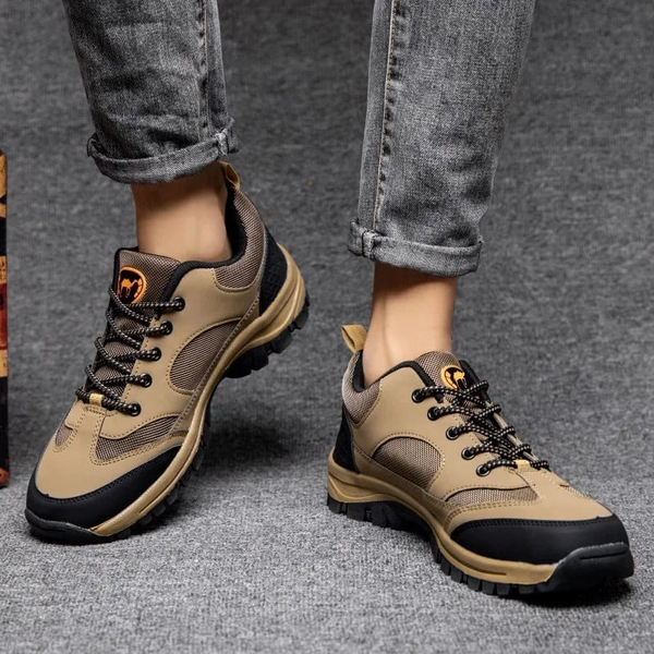 Cristiano | Orthopädischer Komfort Sneaker für Herren mit flachem Absatz