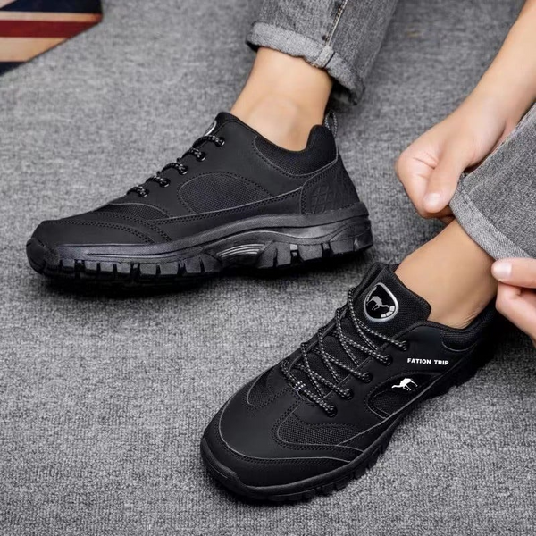 Cristiano | Orthopädischer Komfort Sneaker für Herren mit flachem Absatz
