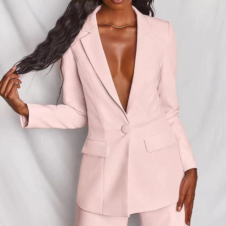 Lucia | Elegantes Set aus Blazer und Hose für Damen mit weiter Passform
