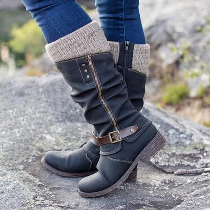 Bonnie | Orthopädische Komfort-Stiefeletten für Damen mit mittelhohem Absatz