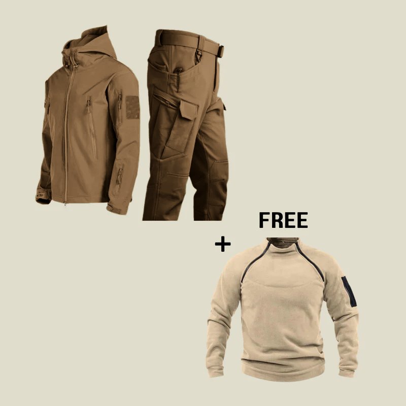 Carlo | Wasserdichter Militäranzug + Gratis für Herren