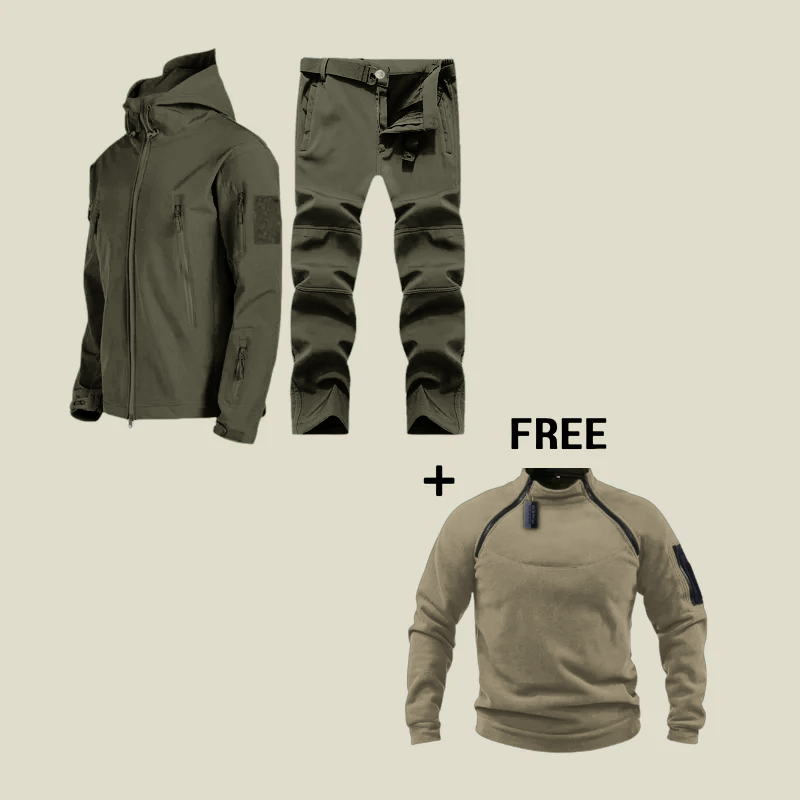 Carlo | Wasserdichter Militäranzug + Gratis für Herren