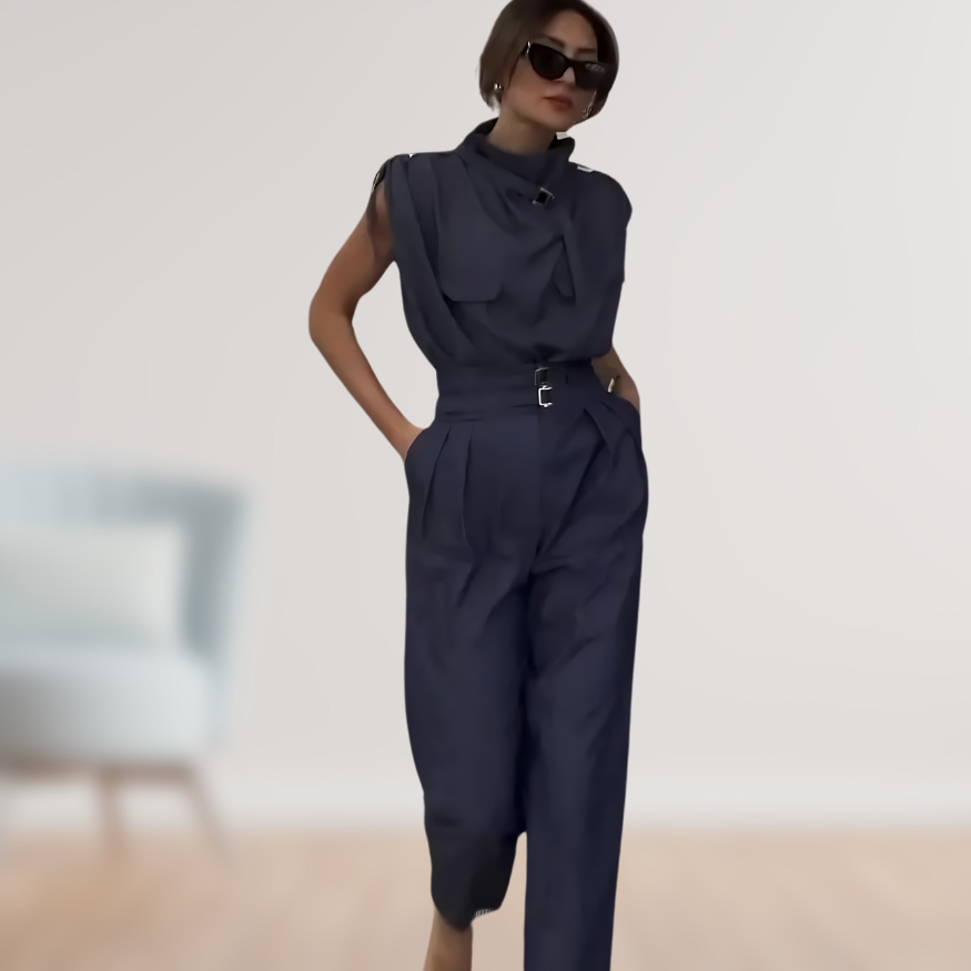 Doris | Elegantes 2-Teile-Set für Damen mit Rollkragen