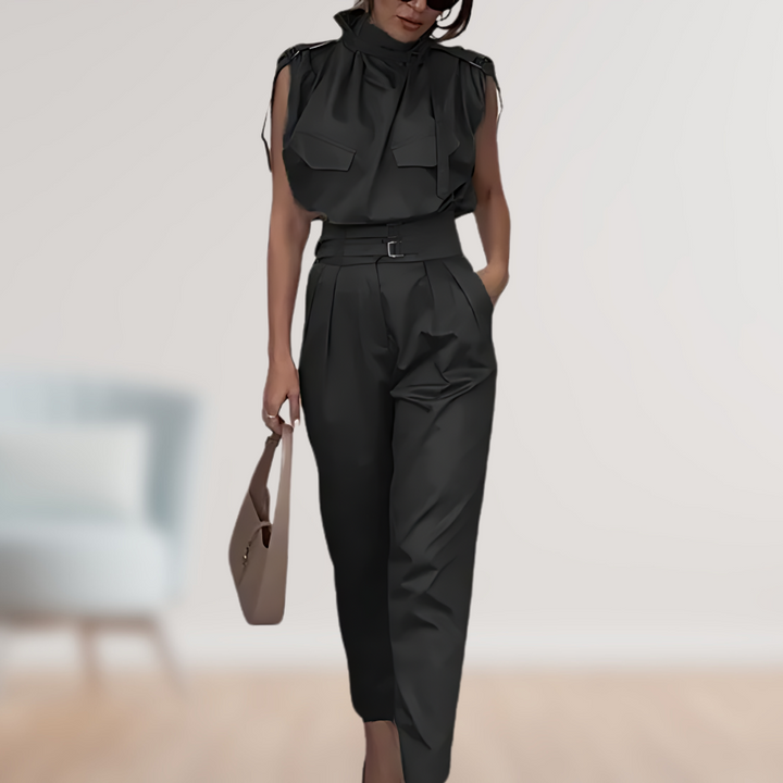 Doris | Elegantes 2-Teile-Set für Damen mit Rollkragen