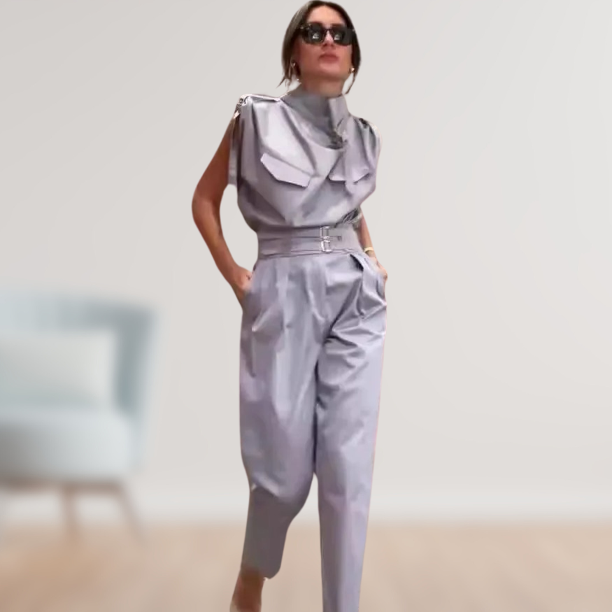 Doris | Elegantes 2-Teile-Set für Damen mit Rollkragen