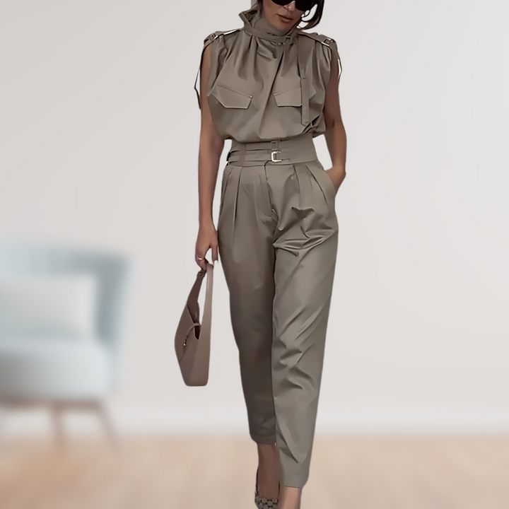 Doris | Elegantes 2-Teile-Set für Damen mit Rollkragen