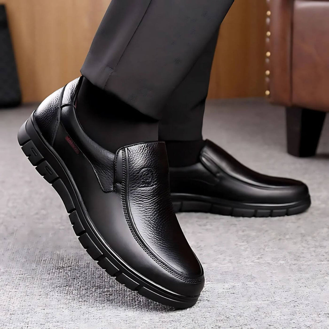 Bruno | Bequeme Orthopädische Schuhe für Herren mit flachem Absatz