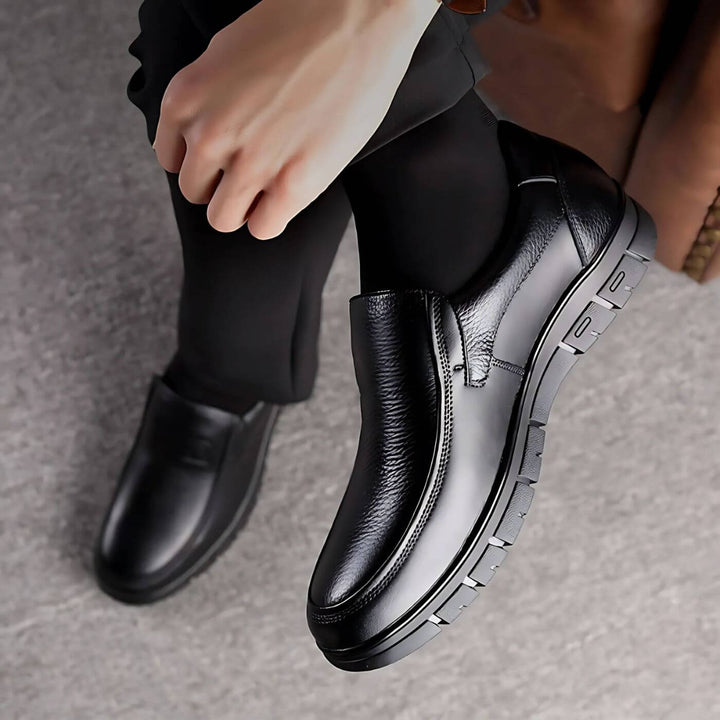 Bruno | Bequeme Orthopädische Schuhe für Herren mit flachem Absatz