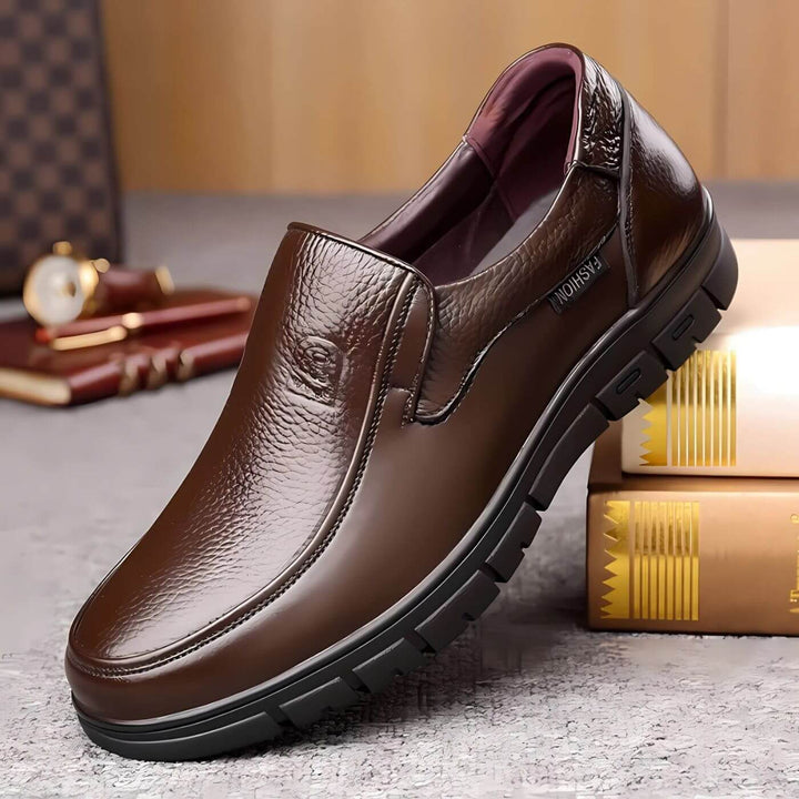 Bruno | Bequeme Orthopädische Schuhe für Herren mit flachem Absatz