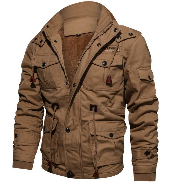 Alessandro | Hochwertige Winterjacke für Herren mit langen Ärmeln und Stehkragen