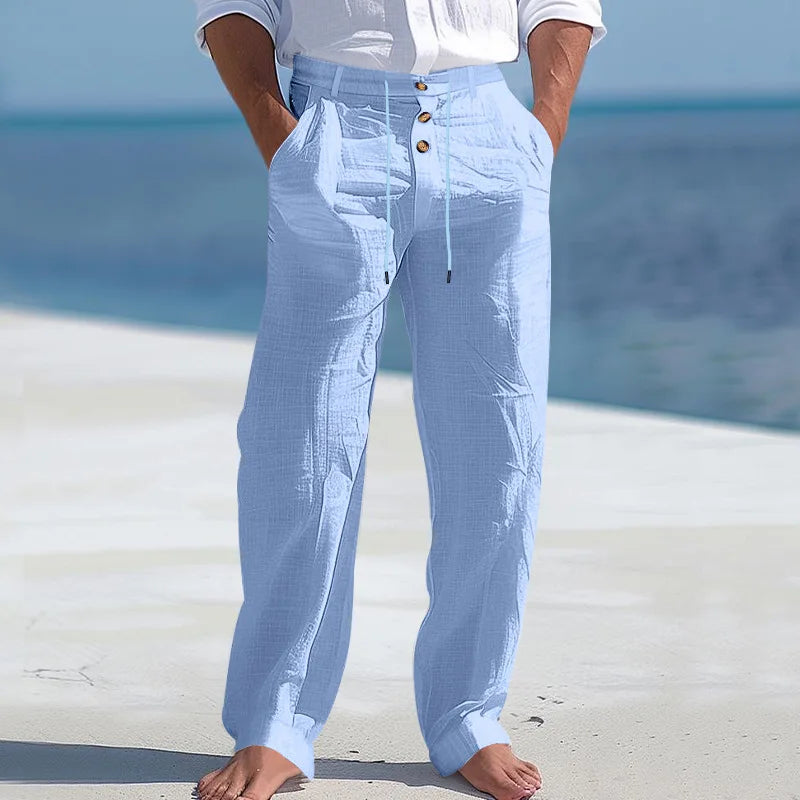 Sahin | Riviera Hose für Herren mit schmaler Passform und hohem Bund