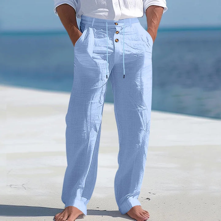 Sahin | Riviera Hose für Herren mit schmaler Passform und hohem Bund