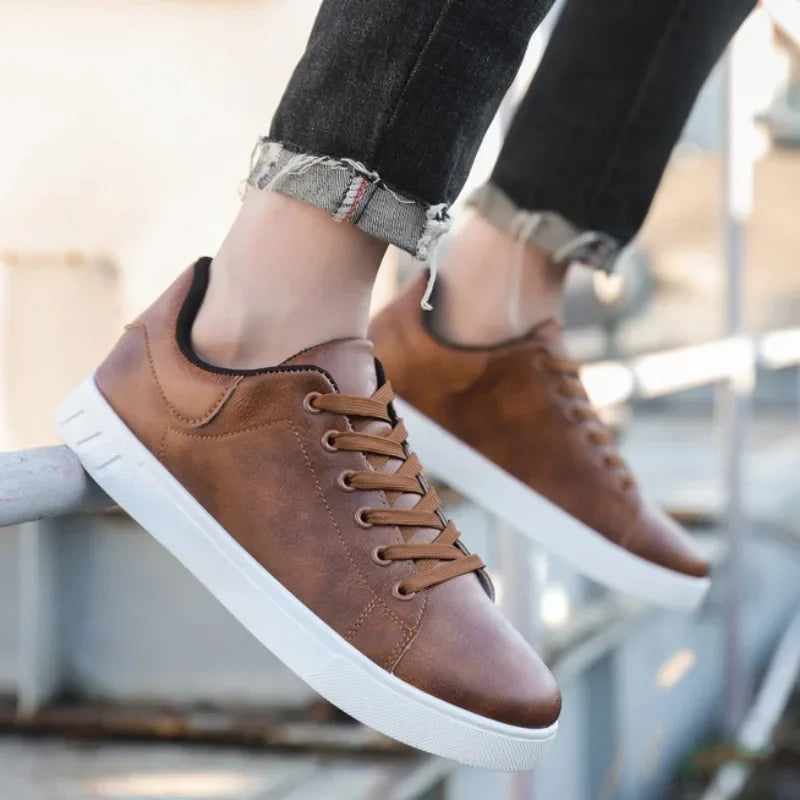 Fernando | Lässige Turnschuhe mit flachem Absatz