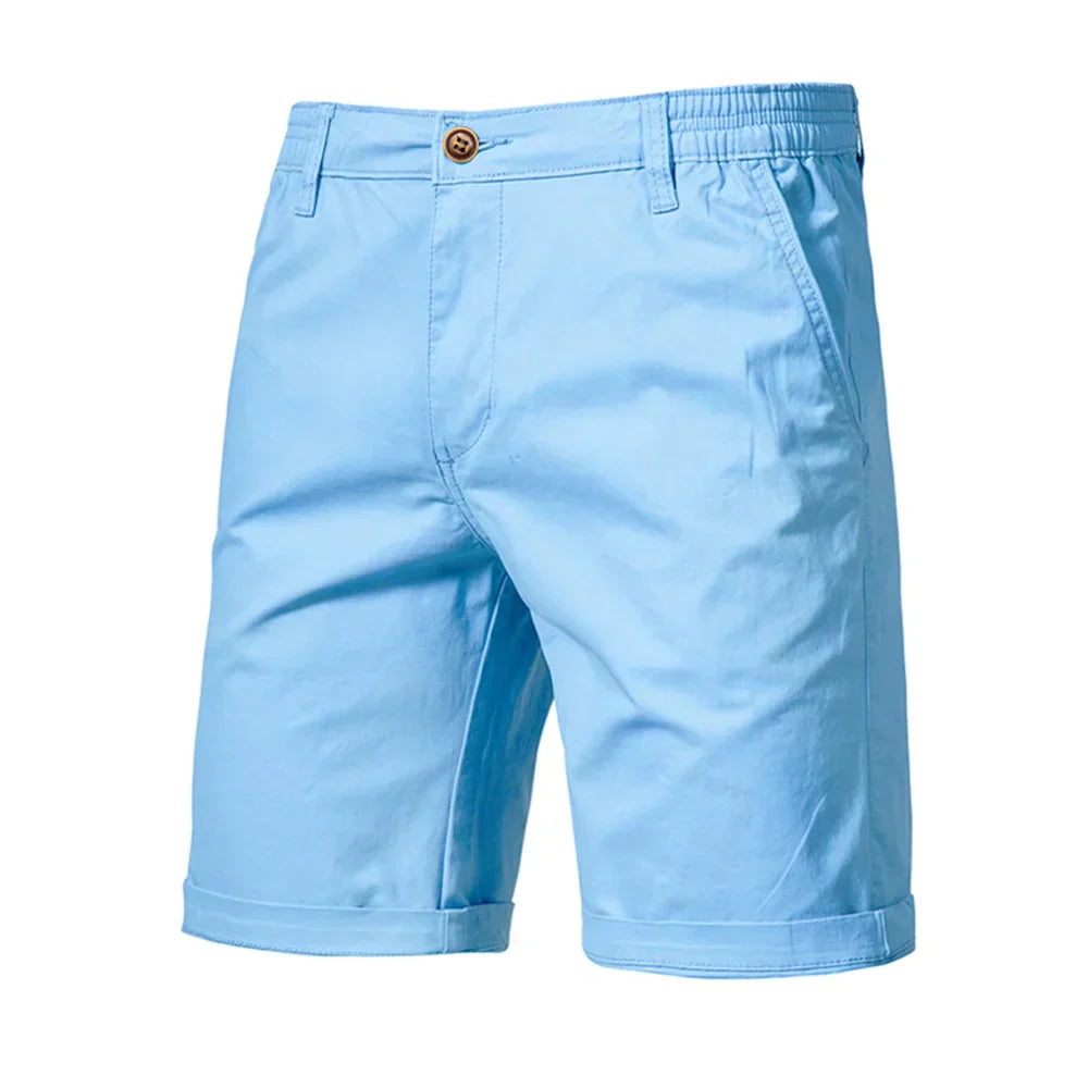 Mateo | Smarte Freizeitshorts für Herren mit geradem Bein
