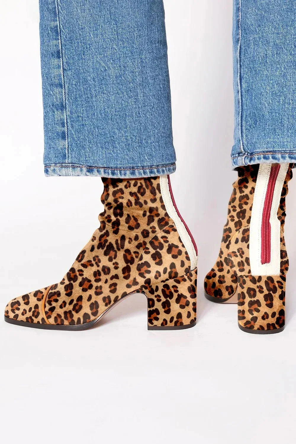 Suave | Stilvolle Komfort Stiefeletten für Damen mit mittelhohem Absatz