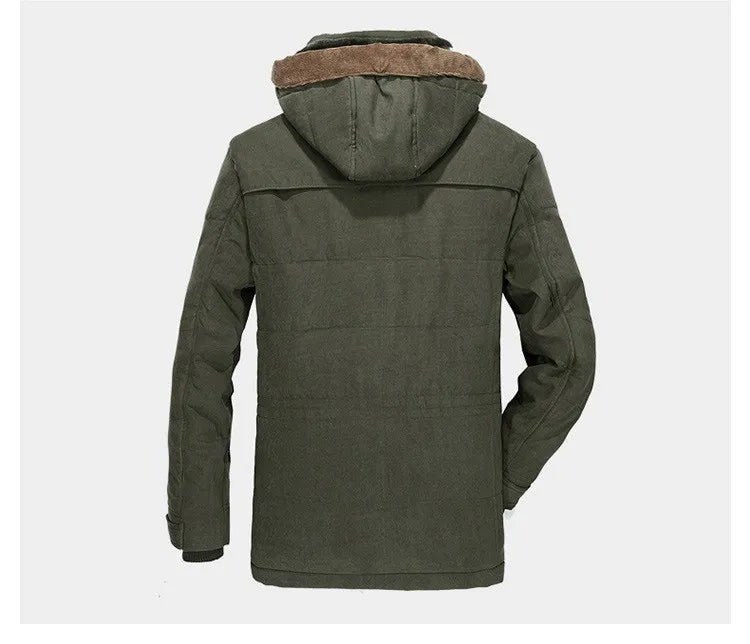 Winterjacke für Männer für Herren mit langen Ärmeln