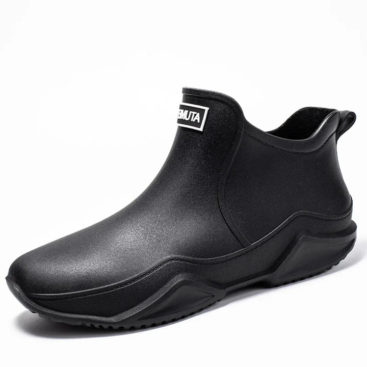 Herren-Regenstiefel mit rutschfester Sohle