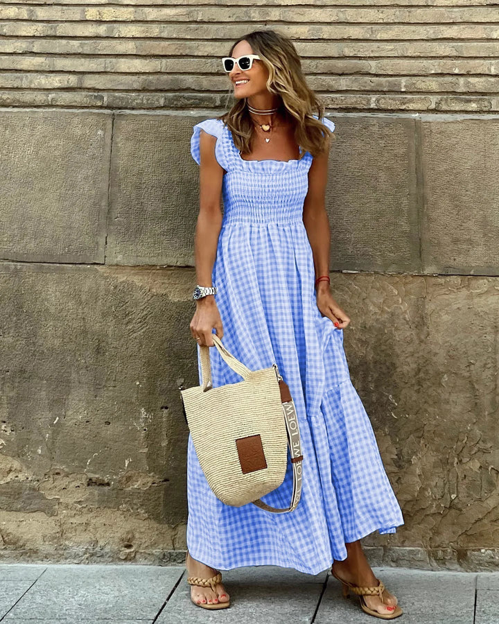 Mila | Retro-Karo-Kleid