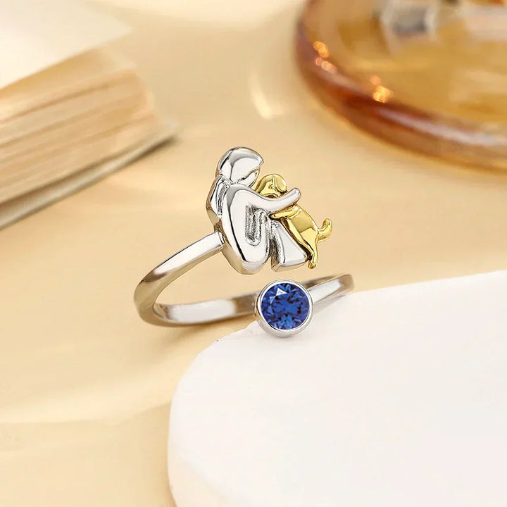 Rose | Ring mit Hundemotiv