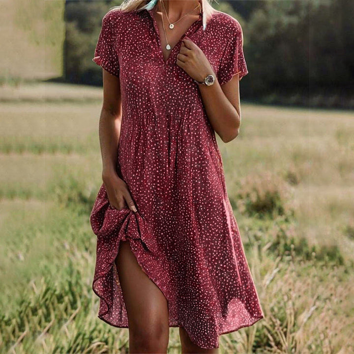 Els | Fließendes Midi-Kleid (Fast ausverkauft) für Damen