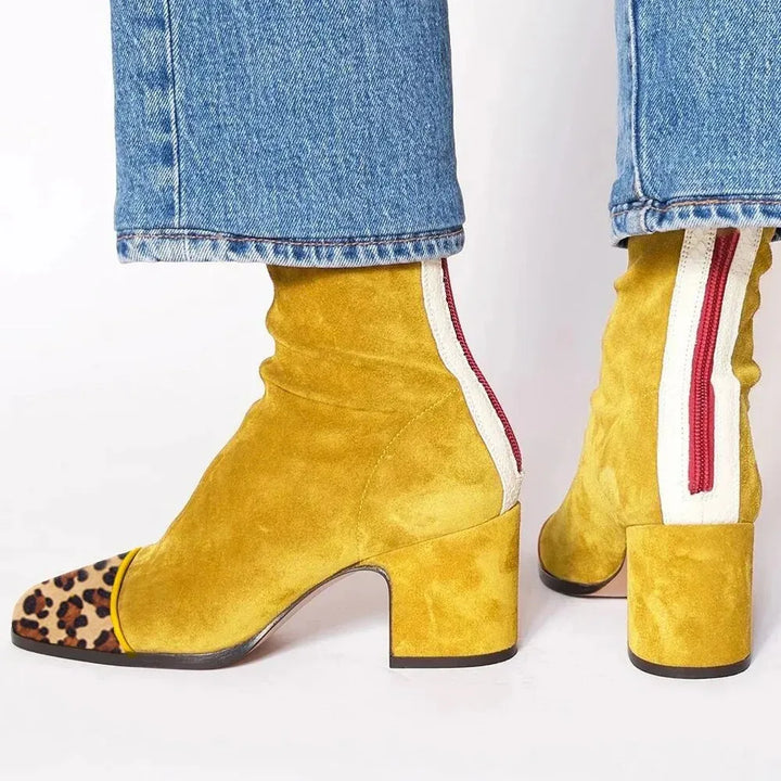 Suave | Stilvolle Komfort Stiefeletten für Damen mit mittelhohem Absatz