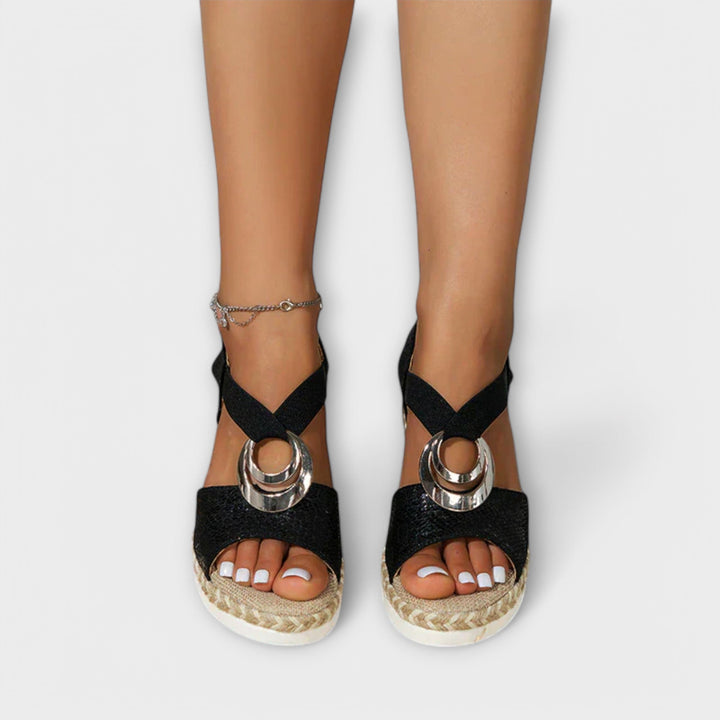 Hermia | Bequeme Sommerschuhe für Damen mit flachem Absatz