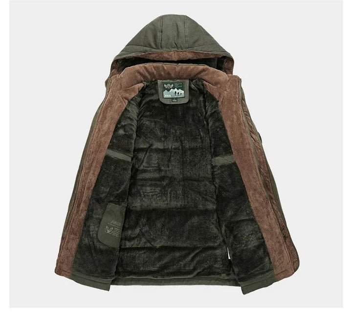 Winterjacke für Männer für Herren mit langen Ärmeln
