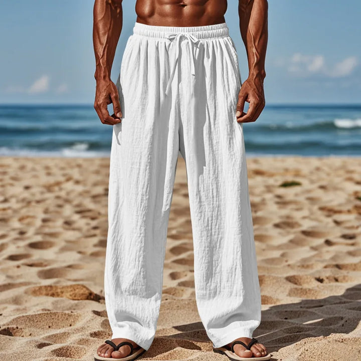 Zane | Entspannte Strandhose für Herren mit weiter Passform und mittlerem Bund
