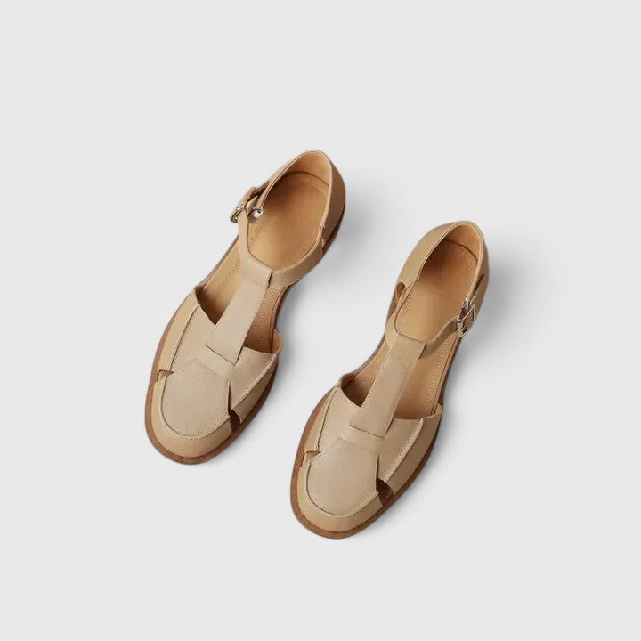 Thalina | Elegante Mary Jane Sandalen für Damen mit mittelhohem Absatz