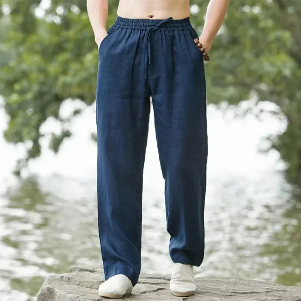 Noor | Zen Hose für Herren mit weiter Passform und mittlerem Bund