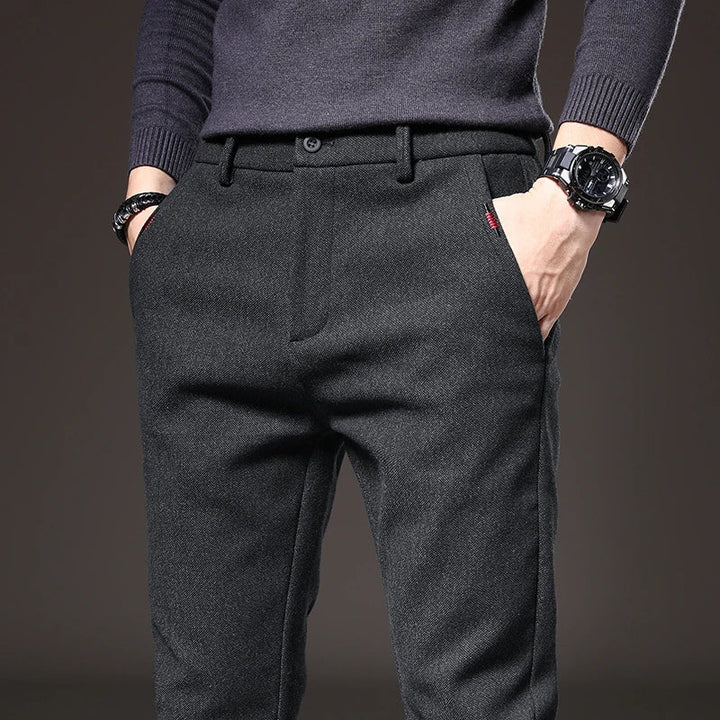 Elio | Raffiniert Stilvolle Hosen für Herren mit schmaler Passform