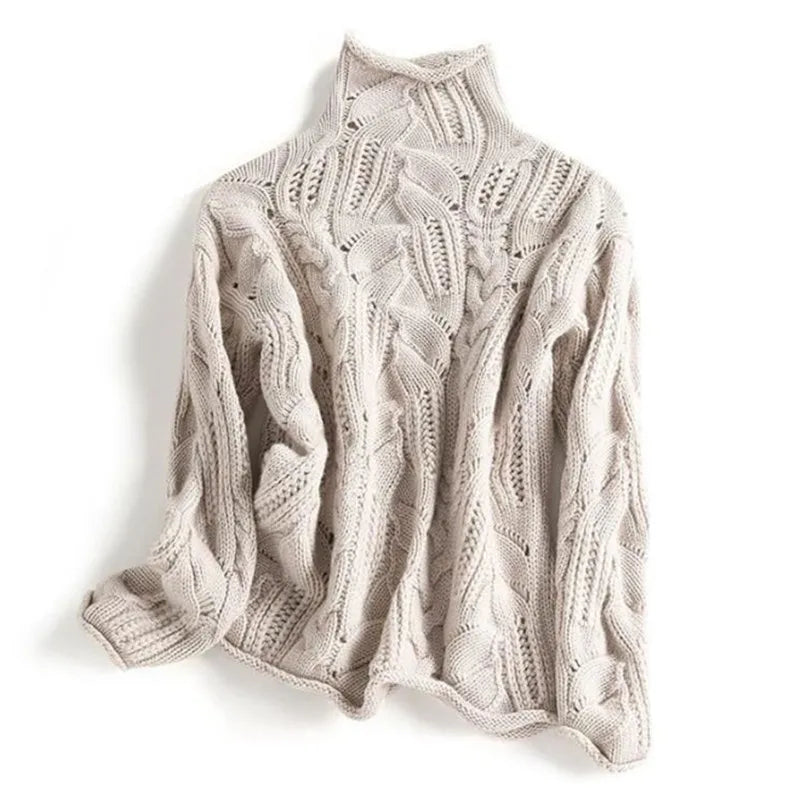 Helena | Schlanker schicker Pullover für Damen mit Rundhalsausschnitt