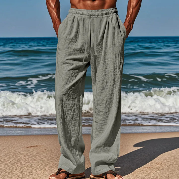 Zane | Entspannte Strandhose für Herren mit weiter Passform und mittlerem Bund